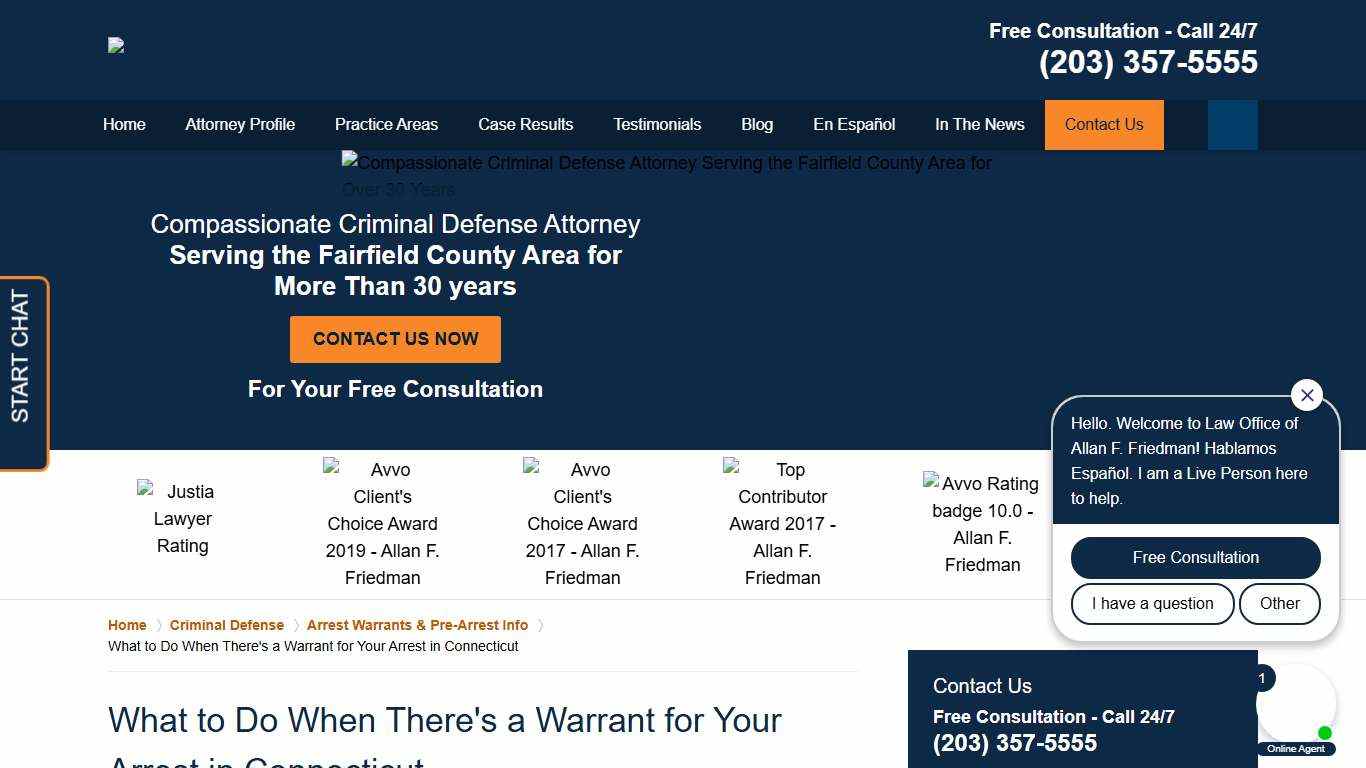 What to Do When There's a Warrant for Your Arrest in Connecticut